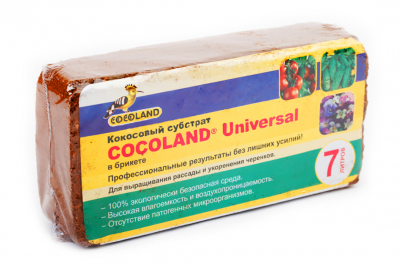 Кокосовый брикет  Cocoland Universal 7/*20/28 шт