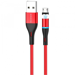 USB DATA CABLE магнитный MT-100 2.0 А micro  1m