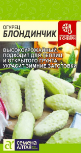 Огурец Блондинчик/Сем Алт/цп 0,5 гр. НОВИНКА!