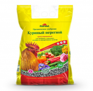 Перегной куриный Florizel 2кг /10 БиоМастер