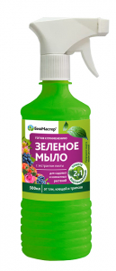 Зеленое мыло с пихтовым экстрактом 500мл с распылителем БиоМастер/18