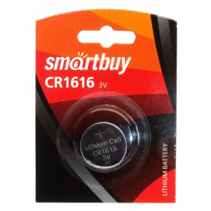 Батарейка Smartbuy CR1616 BL1