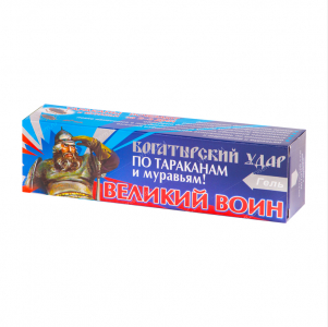 Великий Воин Тараканы и муравьи туба 80г (45 шт) ВХ