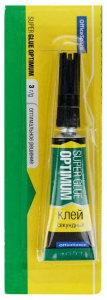 Клей секундный Super Glue Optimum 3г, BL12 блистер-карта(цена за шт, кратно 12шт) 278008 OfficeSpace