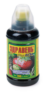 Здравень Аква клубника 0,5л (ВХ)